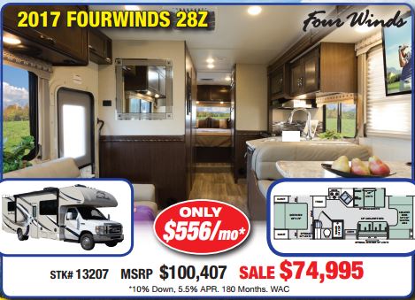 Byerly RV Sale Thor Four Winds Motorhome