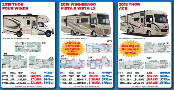 Byerly RV Beat The Rush Motorhome Sale