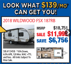 Byerly RV Beat The Rush Sale Low Monthly Payments