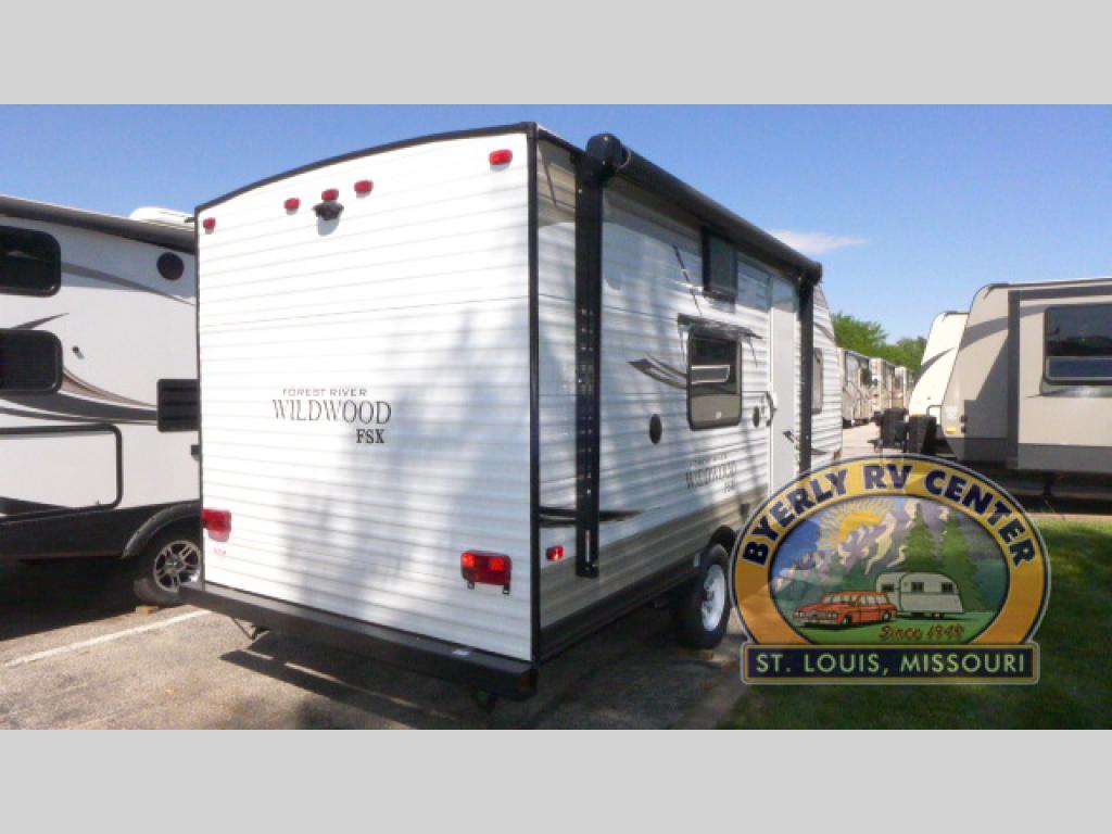 Forest River Wildwood Travel Trailer Rear