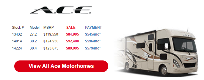 Byerly Anniversary RV Sale A.C.E.
