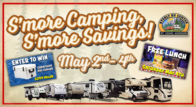 Smores sales event banner