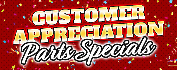 Customer Appreciation Specials Banner