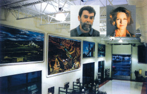 The local St. Louis artists who painted the murals in Byerly RV's showroom