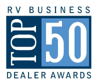 The process for determining the RVBusiness Top 50 Awards is an involved one, beginning with harvesting qualified nominees from RV manufacturers who nominated dealer partners based not just on sales volume but whom they felt exemplify RVB Top 50 qualities and practices