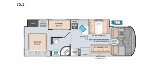 Class A motorhome with bunks for under $100k