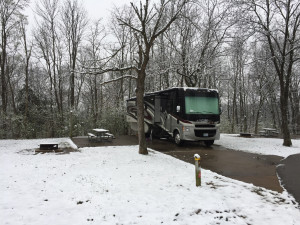 Winter RV Camping can be fun. Get you trip started at Byerly RV in Eureka, MO