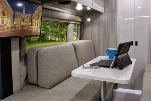 Relax with the television, connect with the Winegard Connect, or just open the sliding door and enjoy the outdoors with the Thor Sequence. See it today at Byerly RV in Eureka, MO